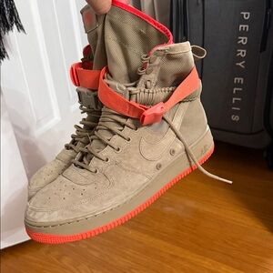 Size 11M - Nike SF Air Force 1 Rush Coral